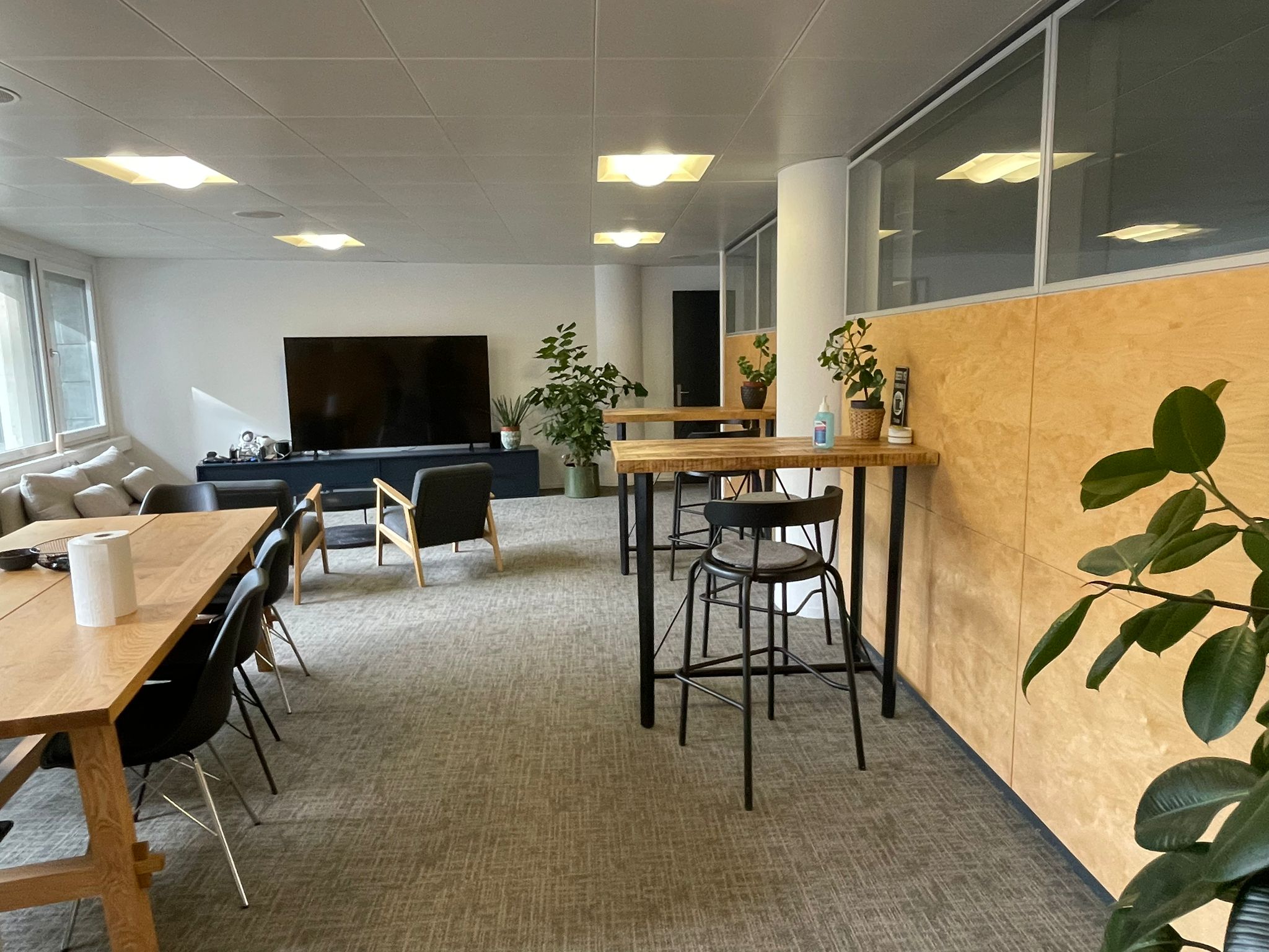 Theia Solutions Lounge im Zürcher Büro