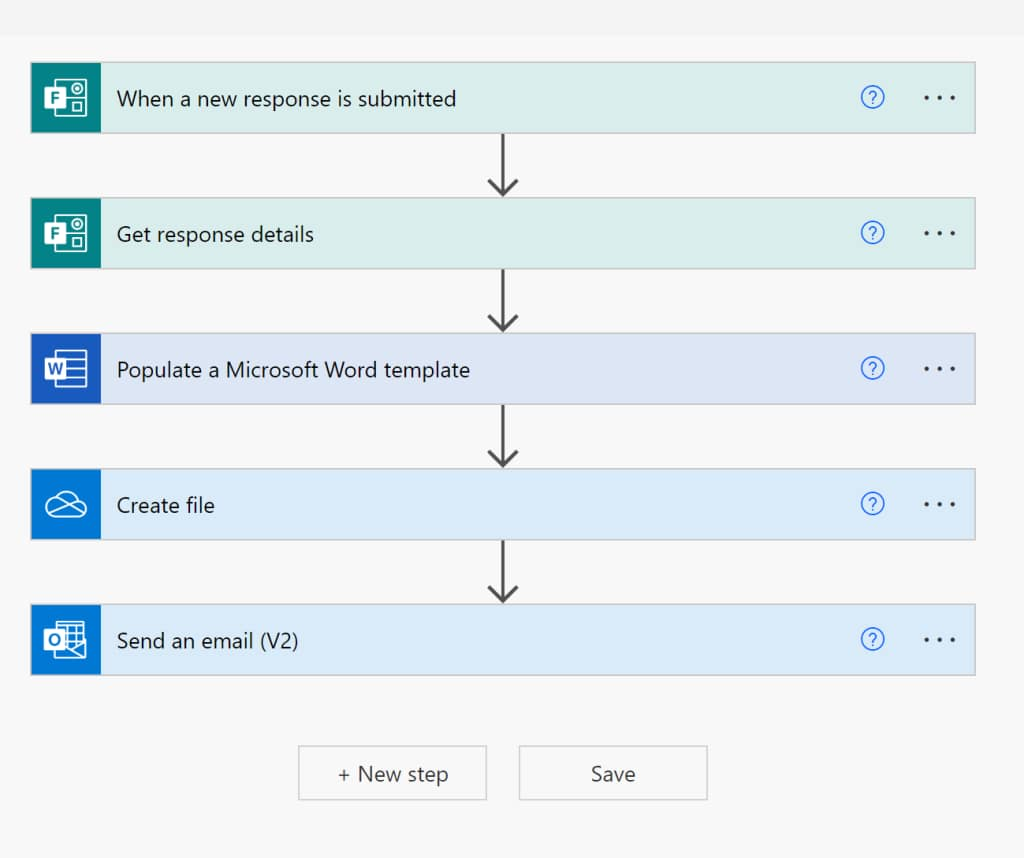 Power Automate Datenflüsse